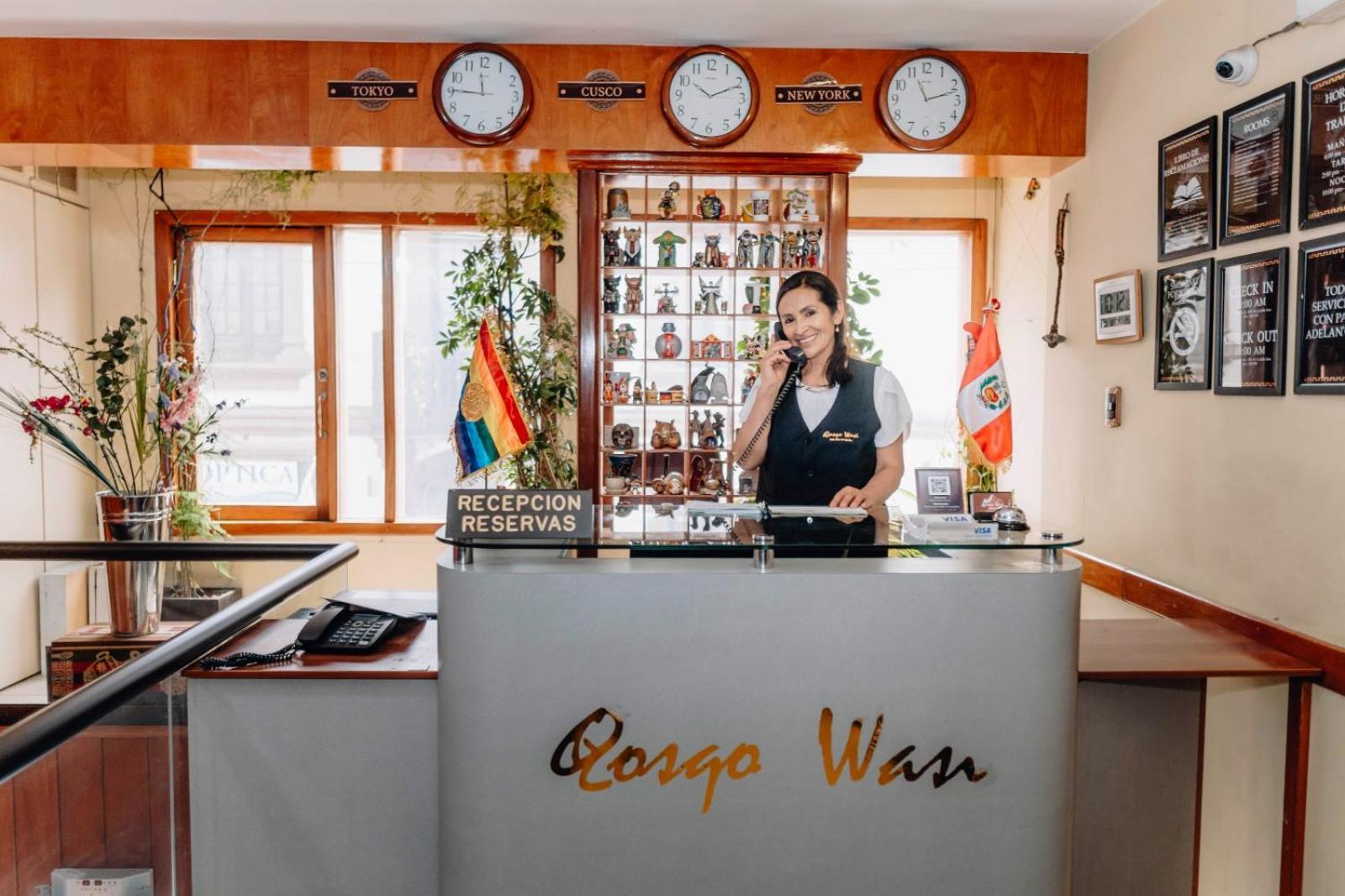 Qosqo Wasi Hotel Cusco Bagian luar foto